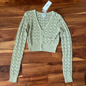 Rhythm Cardigan size XS/6 Akoia Knit NWT